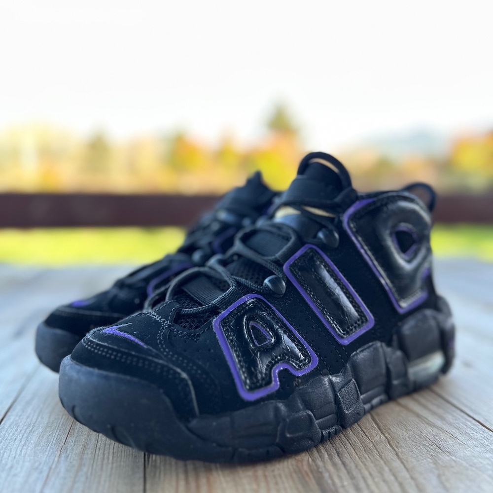 Nike Air More Uptempo violet&black